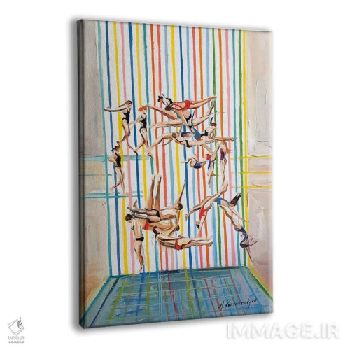 تابلو دکوراتیو بالاتر اثر مارینا کوتسو سپیرو - نمای پرسپکتیو محصول