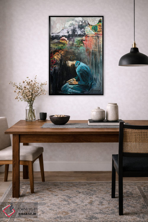 تابلو دکوراتیو اسمیرنا اثر مارینا کوتسو سپیرو - D5B