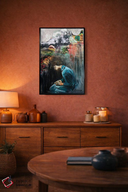 تابلو دکوراتیو اسمیرنا اثر مارینا کوتسو سپیرو - D6B