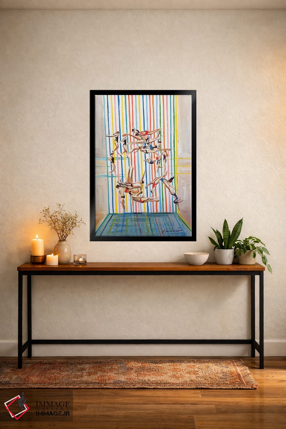 تابلو دکوراتیو بالاتر اثر مارینا کوتسو سپیرو - D5B