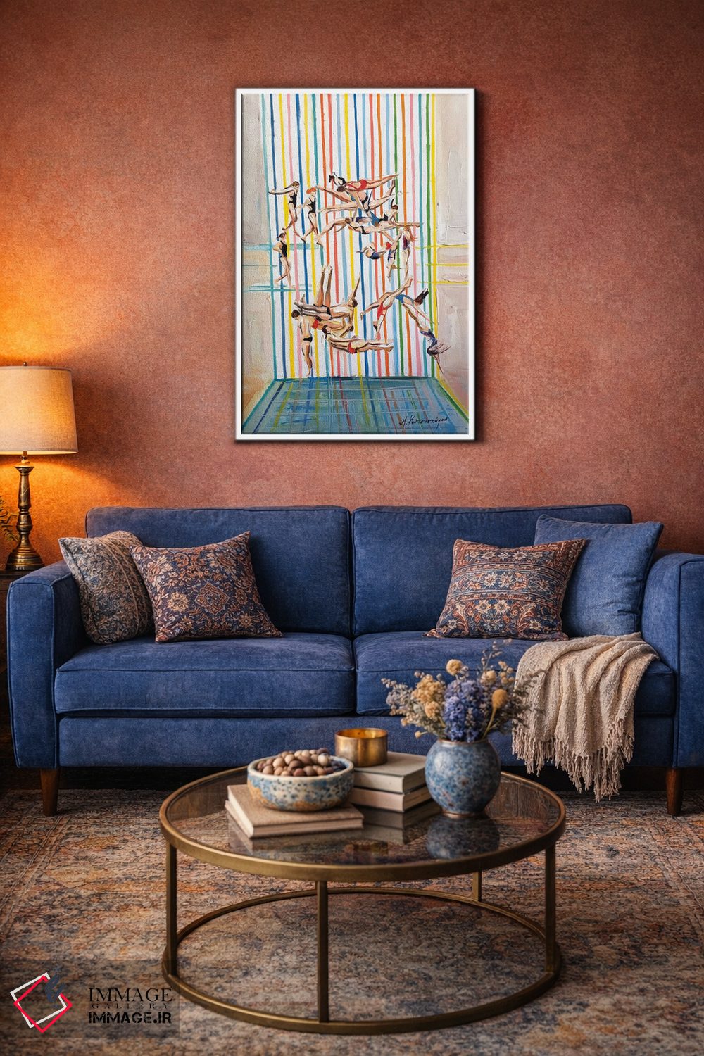 تابلو دکوراتیو بالاتر اثر مارینا کوتسو سپیرو - D3W