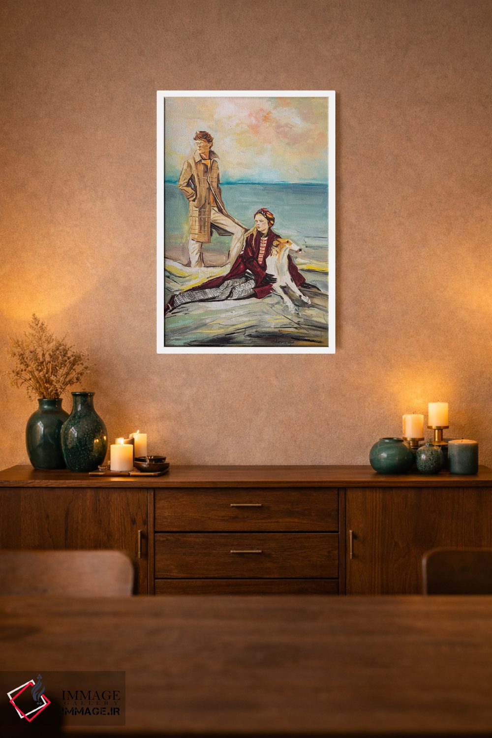 تابلو دکوراتیو امید اثر مارینا کوتسو سپیرو - D1W