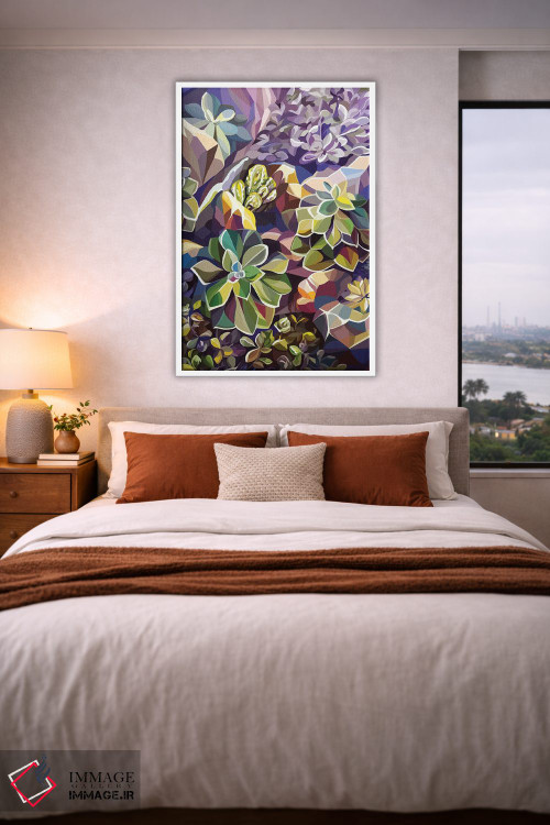 تابلو مدرن ساکولنت ها اثر مارگو کو - D3W