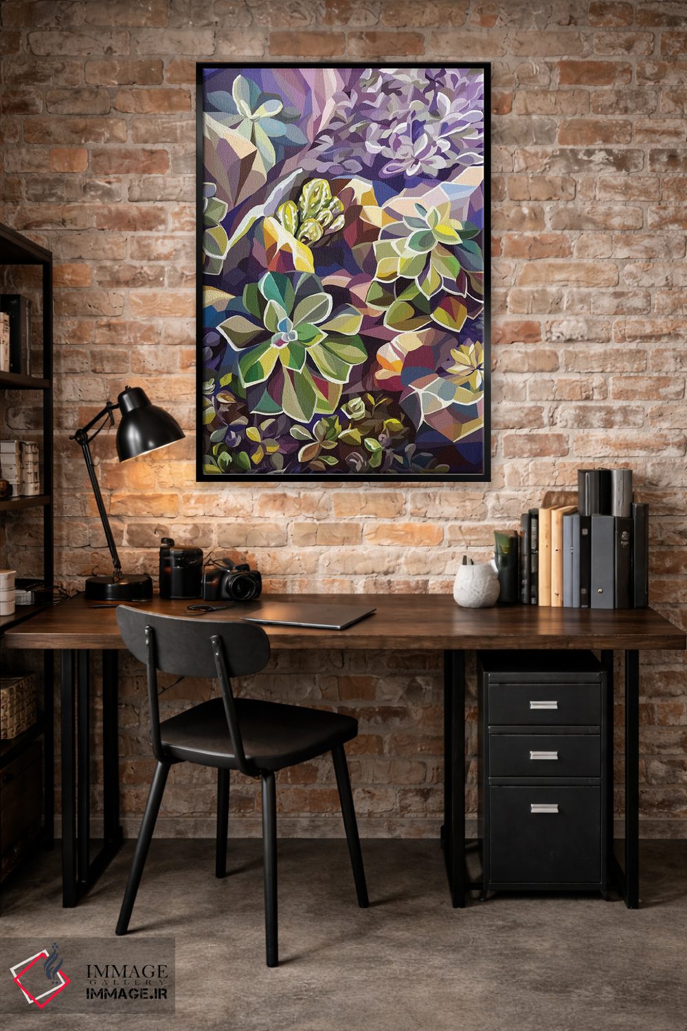 تابلو مدرن ساکولنت ها اثر مارگو کو - D4B