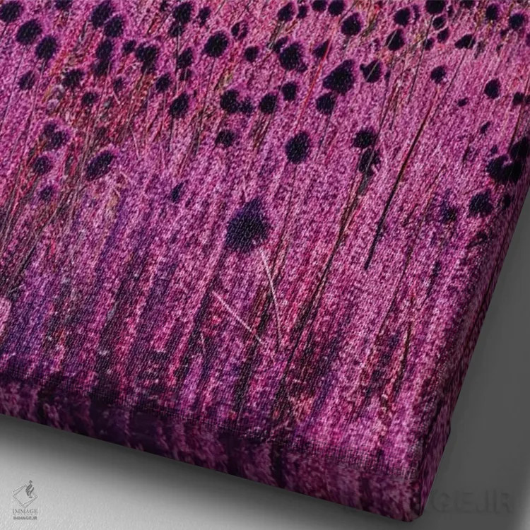 تابلو دکوراتیو پرستوها اثر هوبوپیبا - نمای نزدیک بافت بوم