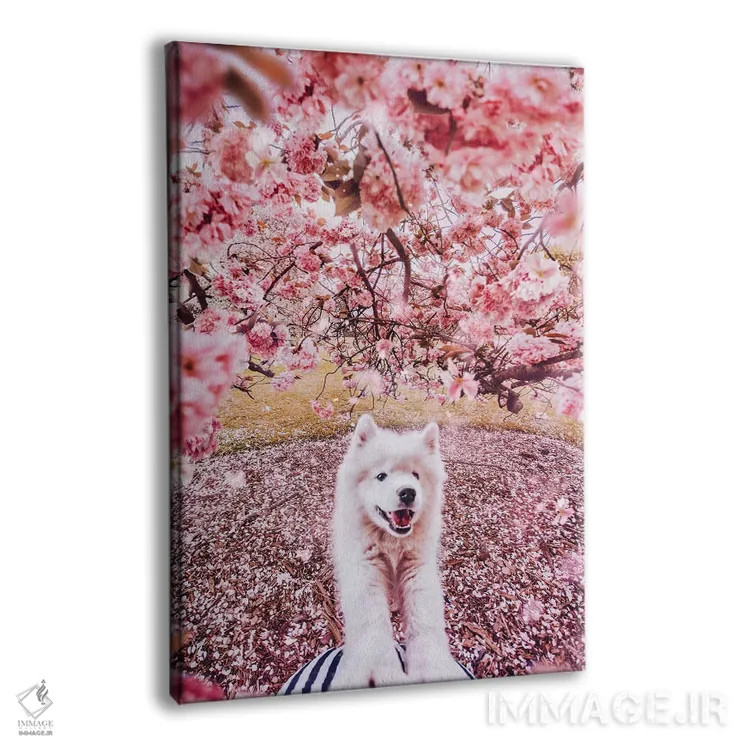 تابلو دکوراتیو هیولای وحشتناک اثر هوبوپیبا - نمای پرسپکتیو محصول