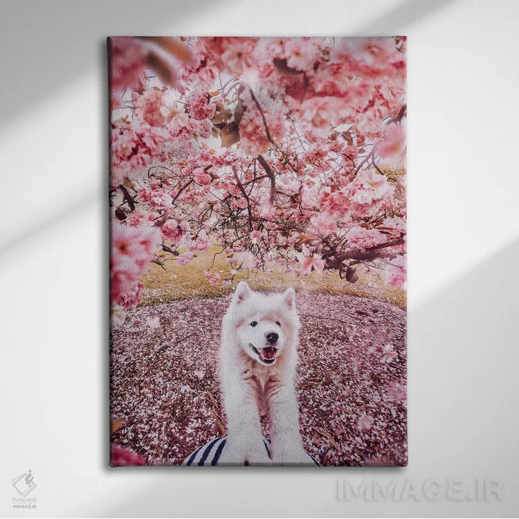 تابلو دکوراتیو هیولای وحشتناک اثر هوبوپیبا - نمای روبهرو روی دیوار