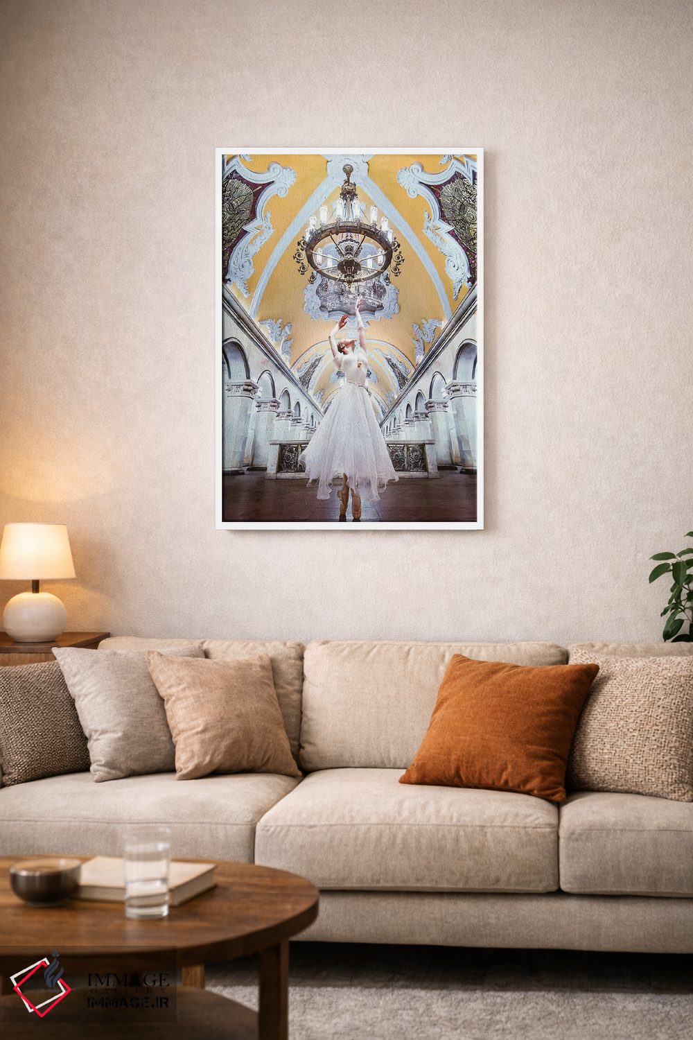 تابلو دکوراتیو باروک اثر هوبوپیبا - D3W