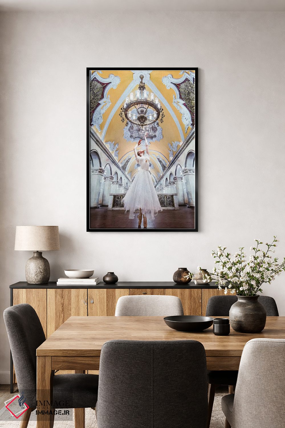 تابلو دکوراتیو باروک اثر هوبوپیبا - D5B