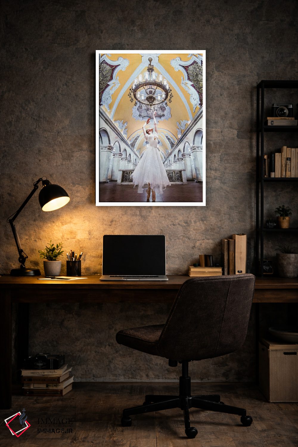 تابلو دکوراتیو باروک اثر هوبوپیبا - D6W