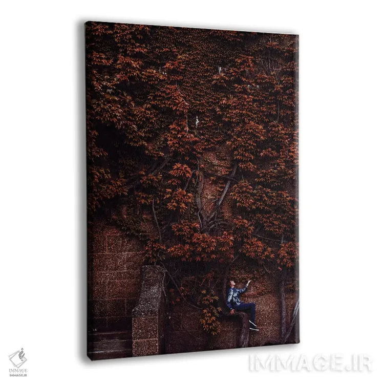 تابلو دکوراتیو وحدت اثر هوبوپیبا - نمای پرسپکتیو محصول