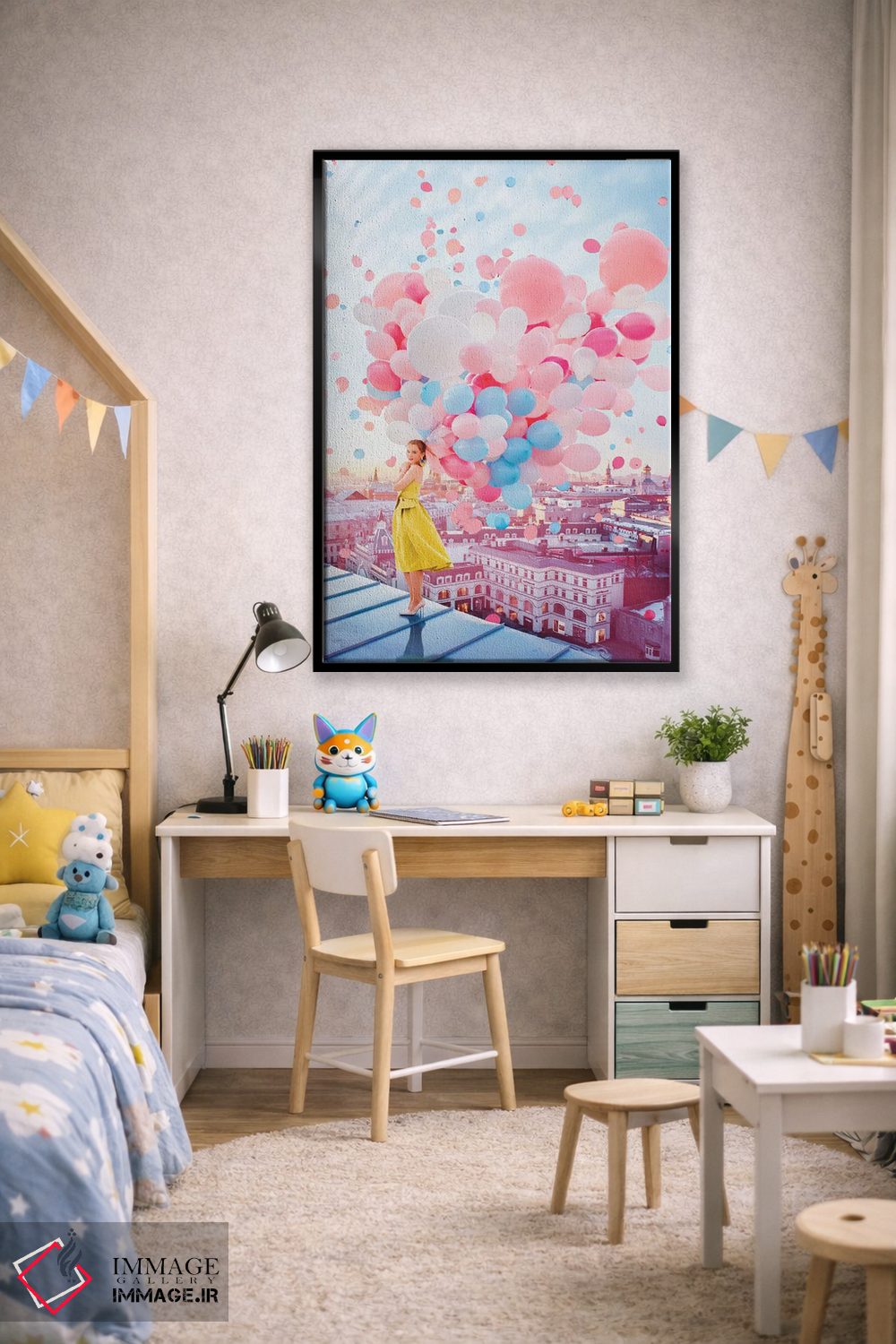 تابلو دکوراتیو فروشگاه معجزات اثر هوبوپیبا - D2B