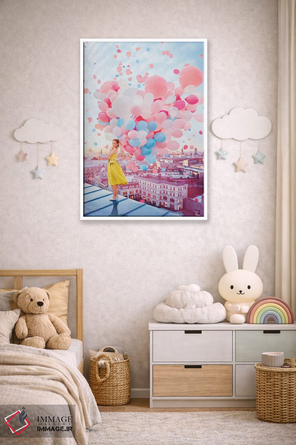 تابلو دکوراتیو فروشگاه معجزات اثر هوبوپیبا - D4W