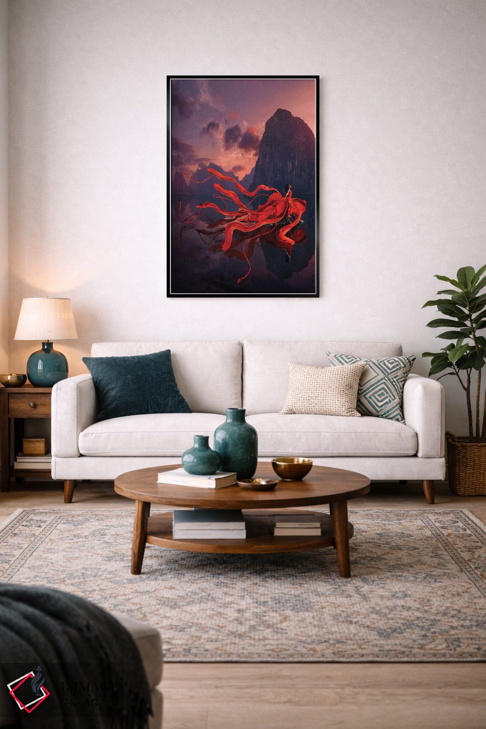 تابلو دکوراتیو ال نیدو اثر هوبوپیبا - D5B