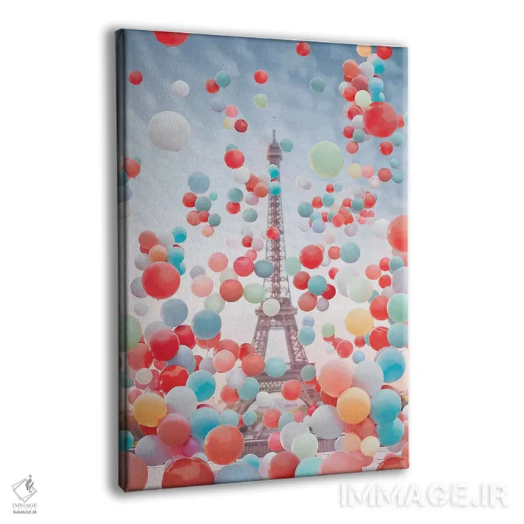 تابلو دکوراتیو زنده باد فرانسه اثر هوبوپیبا - نمای پرسپکتیو محصول