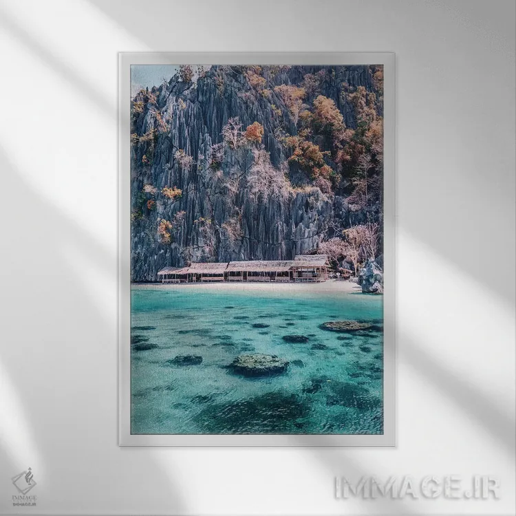 تابلو دکوراتیو به فیلیپین خوش آمدید اثر هوبوپیبا - نمای قابدار سفید