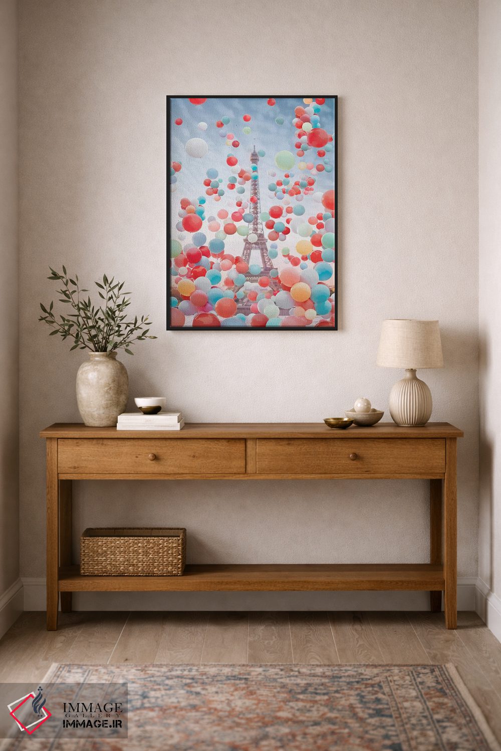 تابلو دکوراتیو زنده باد فرانسه اثر هوبوپیبا - D2B