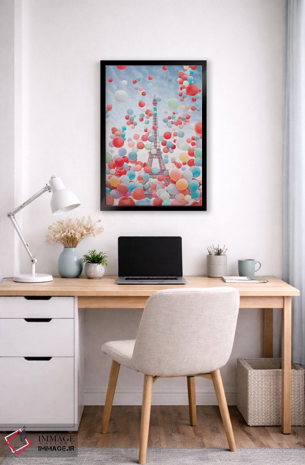 تابلو دکوراتیو زنده باد فرانسه اثر هوبوپیبا - D6B