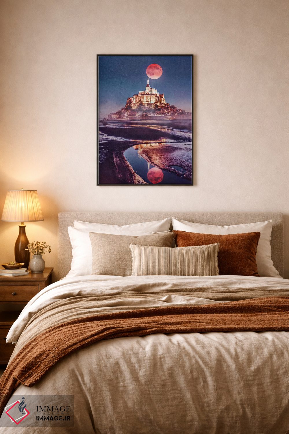 تابلو دکوراتیو عکس روی ترندها اثر هوبوپیبا - D6B