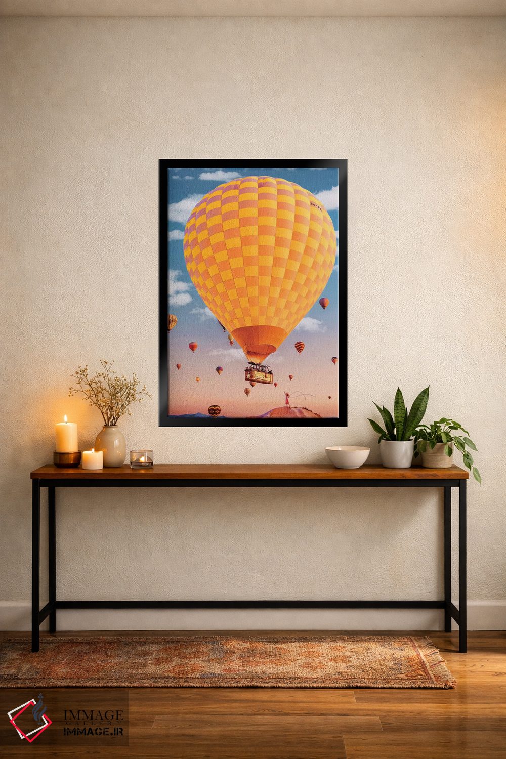 تابلو دکوراتیو منتظر پرواز من باش اثر هوبوپیبا - D6B