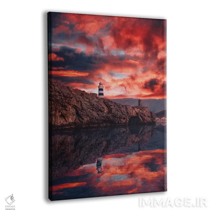 تابلو دکوراتیو "مالورکا، سولر" اثر هوبوپیبا - نمای پرسپکتیو محصول