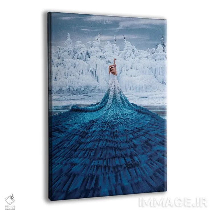 تابلو دکوراتیو "بایکالیان " اثر هوبوپیبا - نمای پرسپکتیو محصول