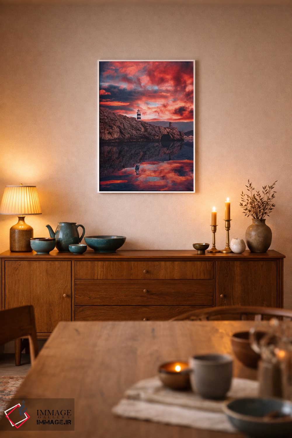 تابلو دکوراتیو "مالورکا، سولر" اثر هوبوپیبا - D6W