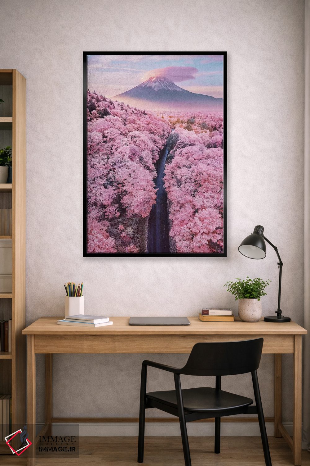 تابلو دکوراتیو "درباره صورتی بی پایان" اثر هوبوپیبا - D1B