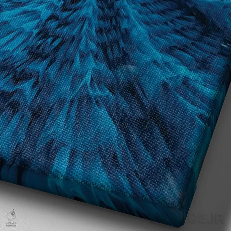 تابلو دکوراتیو "بهار در راه است" اثر هوبوپیبا - نمای نزدیک بافت بوم