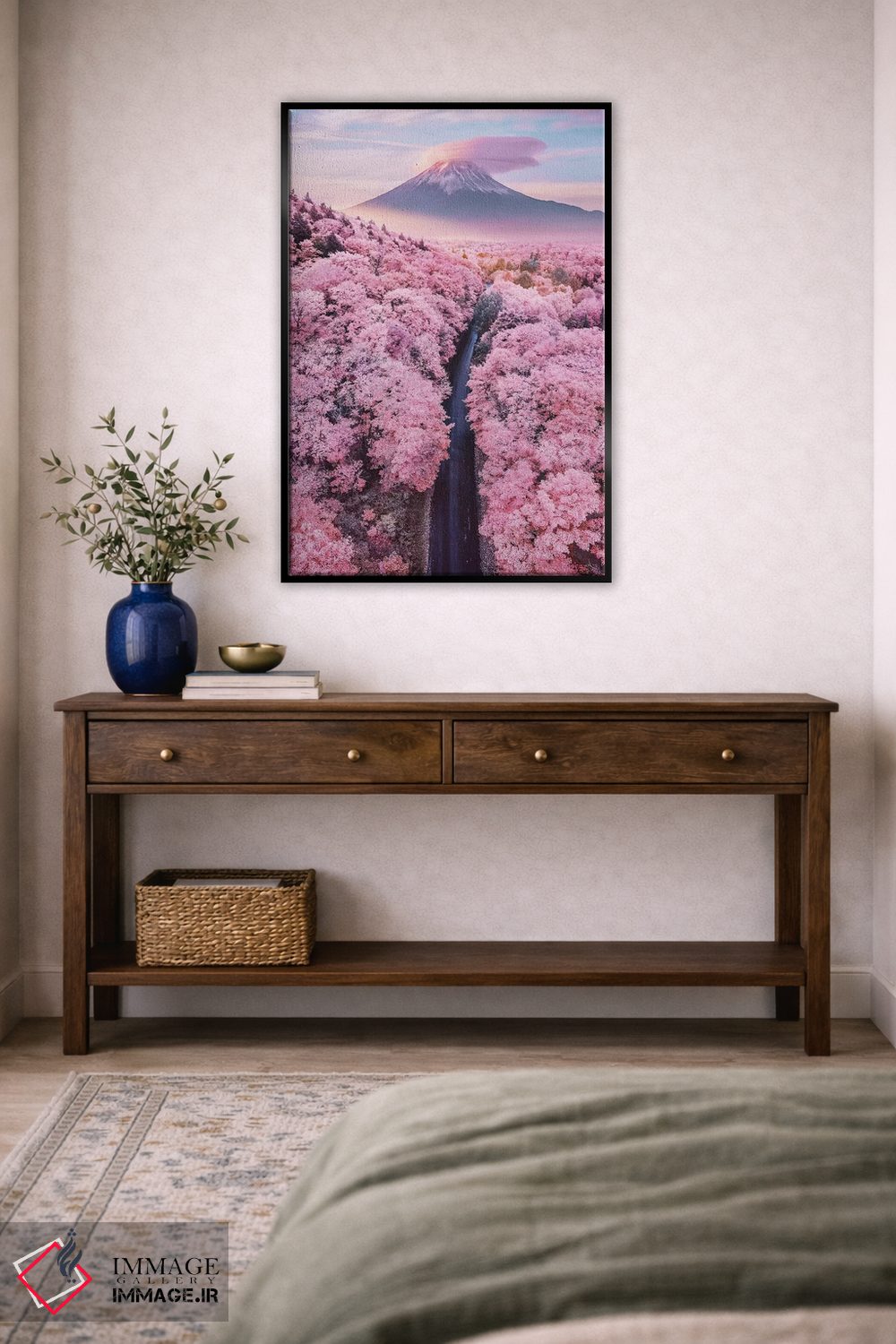 تابلو دکوراتیو "درباره صورتی بی پایان" اثر هوبوپیبا - D5B