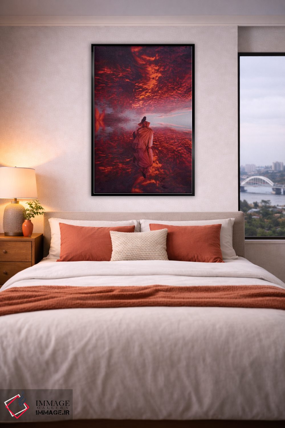 تابلو دکوراتیو "آینه شگفت انگیز" اثر هوبوپیبا - D4B