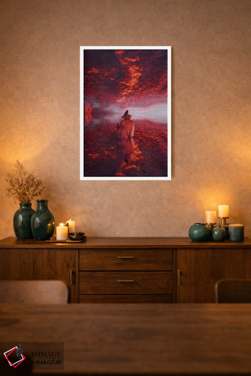 تابلو دکوراتیو "آینه شگفت انگیز" اثر هوبوپیبا - D1W