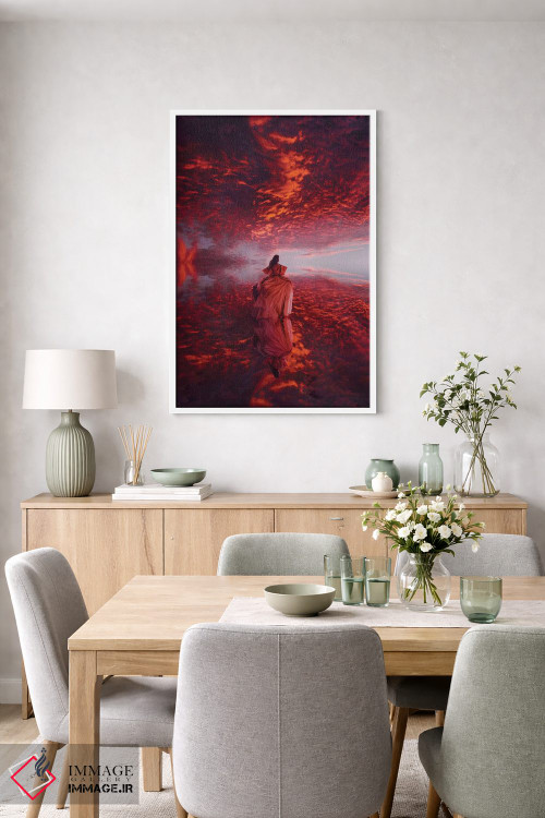 تابلو دکوراتیو "آینه شگفت انگیز" اثر هوبوپیبا - D5W