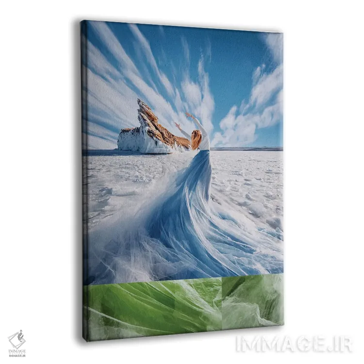 تابلو دکوراتیو "کمر افق" اثر هوبوپیبا - نمای پرسپکتیو محصول