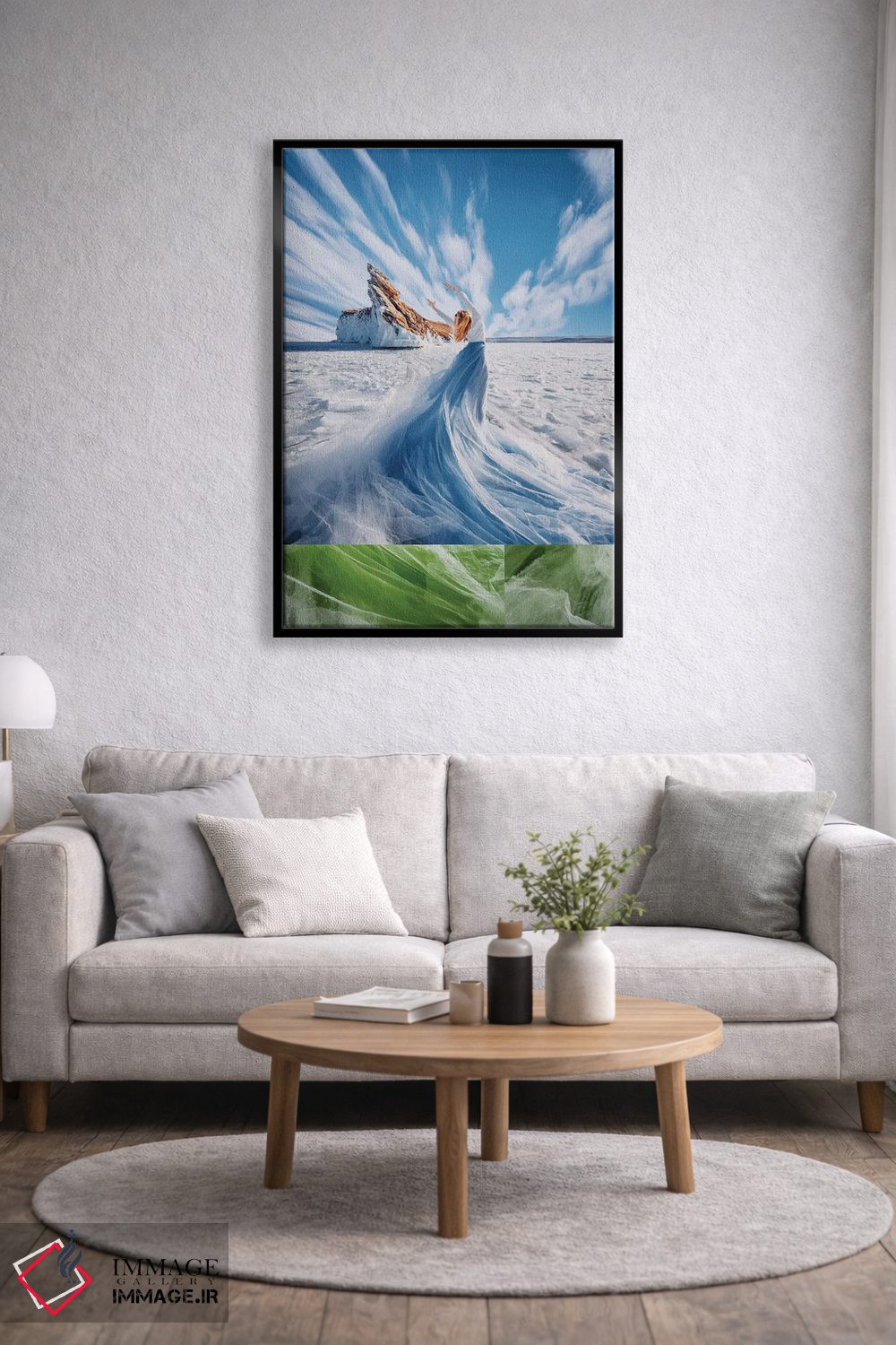 تابلو دکوراتیو "کمر افق" اثر هوبوپیبا - D3B