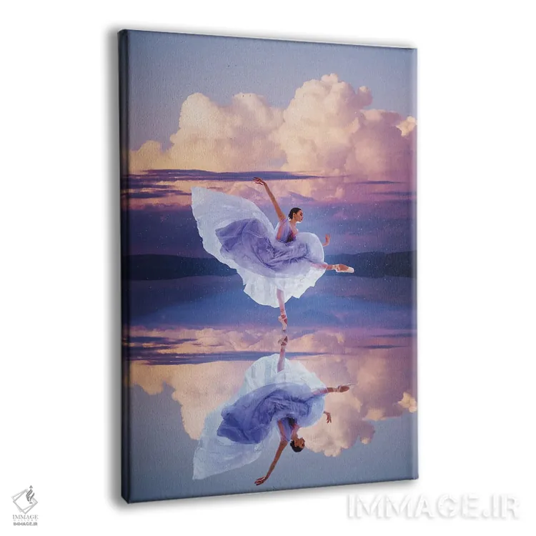 تابلو دکوراتیو "رقص در هر جای زیبایی" اثر هوبوپیبا - نمای پرسپکتیو محصول