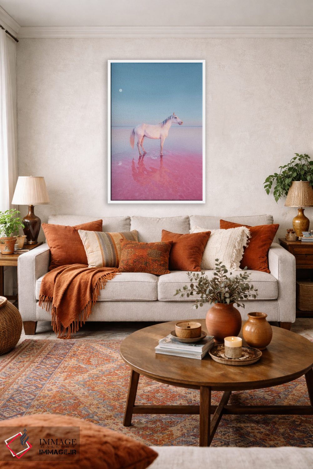 تابلو دکوراتیو "جایی که پری ها زندگی می کنند" اثر هوبوپیبا - D2W