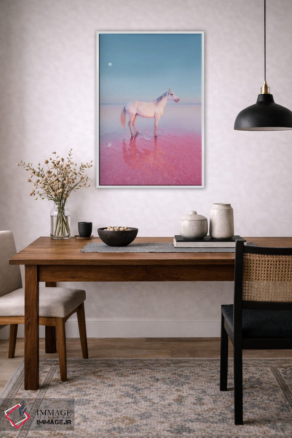 تابلو دکوراتیو "جایی که پری ها زندگی می کنند" اثر هوبوپیبا - D3W