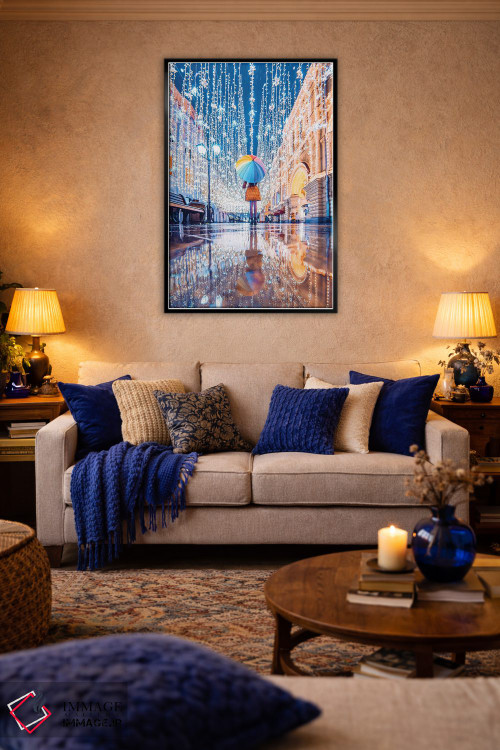 تابلو دکوراتیو "قطعه ای از داستان پری ها در مسکو" اثر هوبوپیبا - D6B