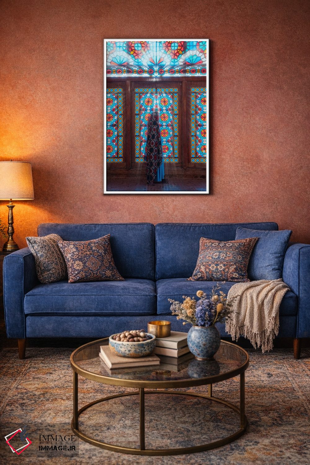 تابلو دکوراتیو "کاخ یزد" اثر هوبوپیبا - D2W