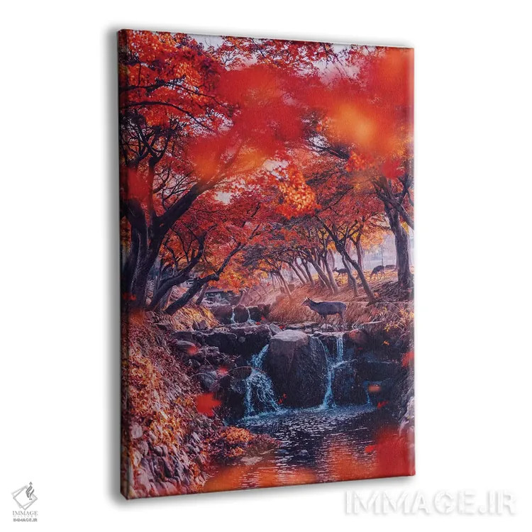 تابلو دکوراتیو "بهشت. فصل مومیزی " اثر هوبوپیبا - نمای پرسپکتیو محصول