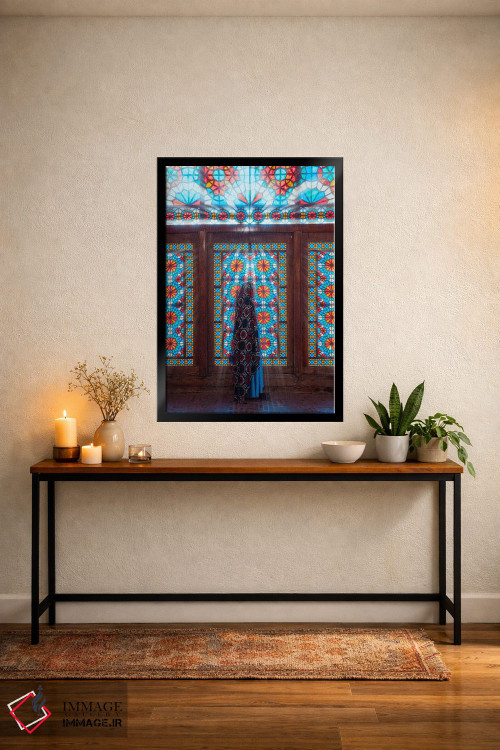 تابلو دکوراتیو "کاخ یزد" اثر هوبوپیبا - D5B