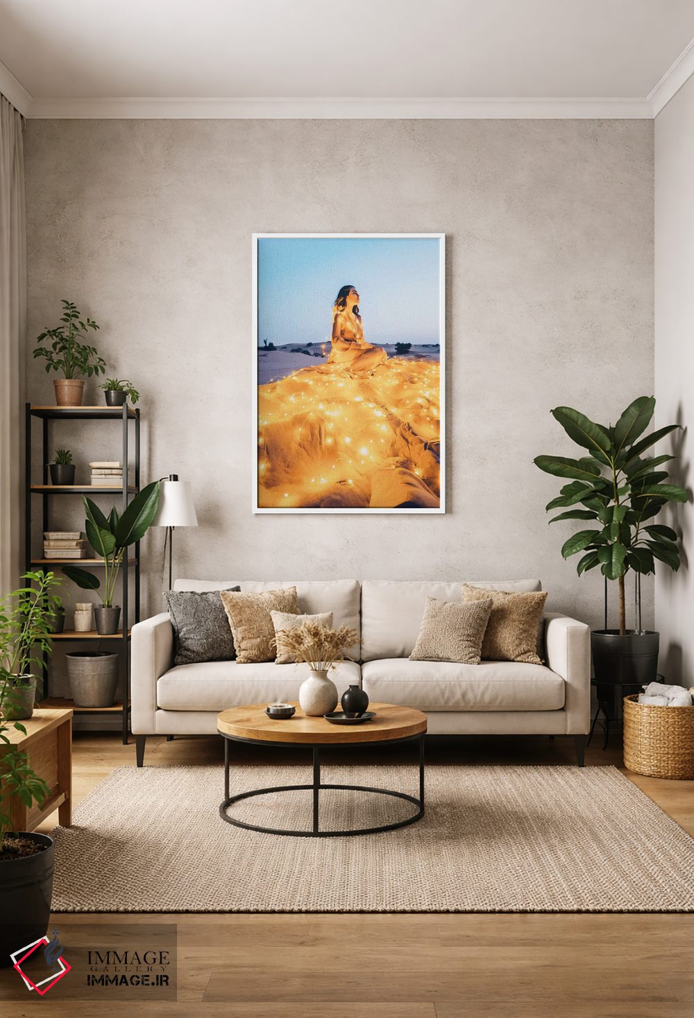 تابلو دکوراتیو "ستاره کویر" اثر هوبوپیبا - D1W