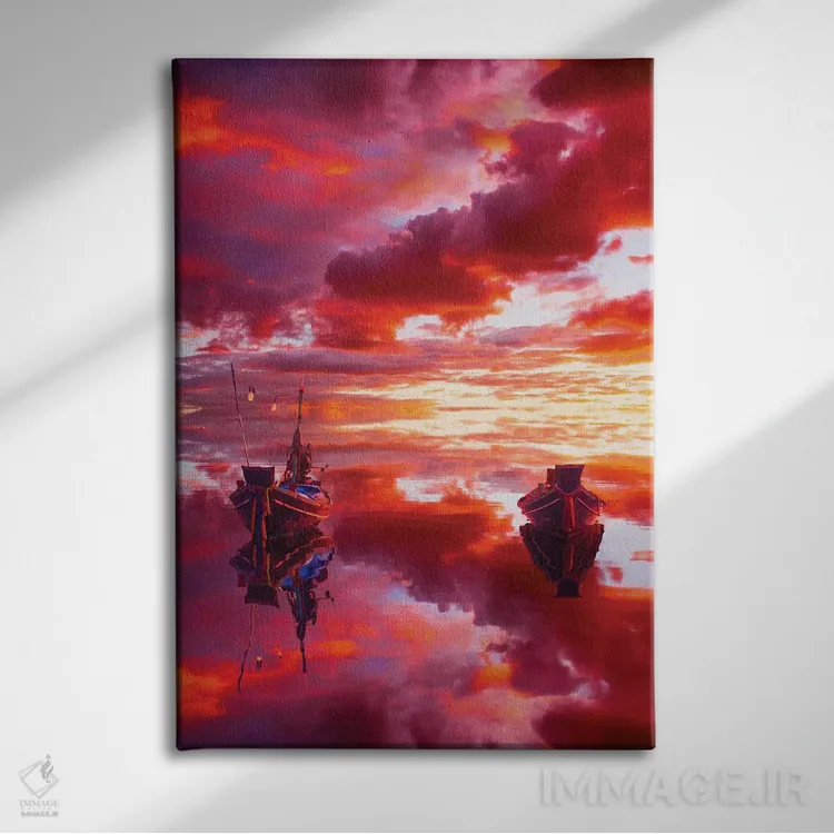 تابلو دکوراتیو "اگر امروز نساختیم، چه کسی فردا الهام می بخشد" اثر هوبوپیبا - نمای روبهرو روی دیوار