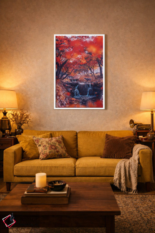 تابلو دکوراتیو "بهشت. فصل مومیزی " اثر هوبوپیبا - D2W