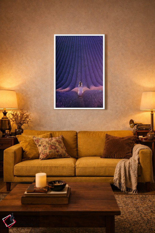 تابلو دکوراتیو "شروع اسطوخودوس" اثر هوبوپیبا - D3W