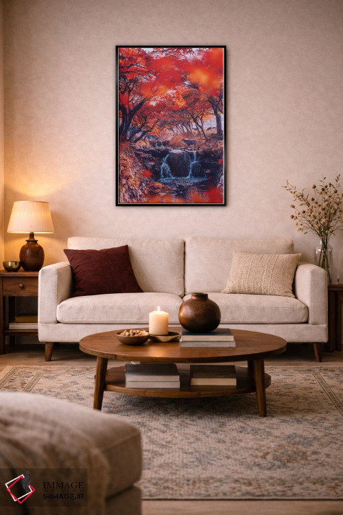 تابلو دکوراتیو "بهشت. فصل مومیزی " اثر هوبوپیبا - D4B