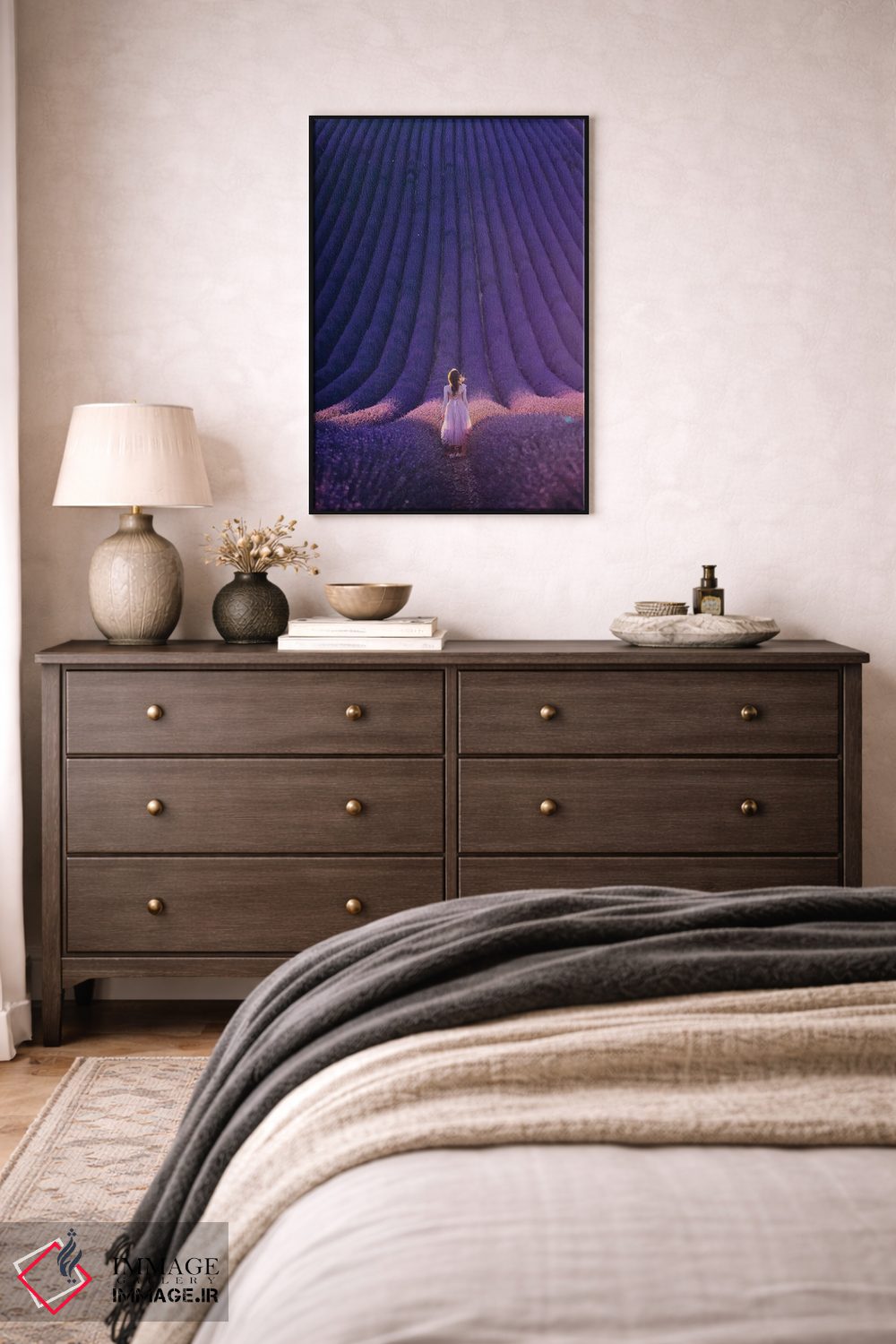 تابلو دکوراتیو "شروع اسطوخودوس" اثر هوبوپیبا - D5B