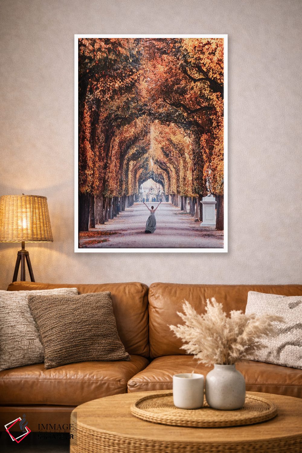 تابلو دکوراتیو "پاییز در وین" اثر هوبوپیبا - D4W