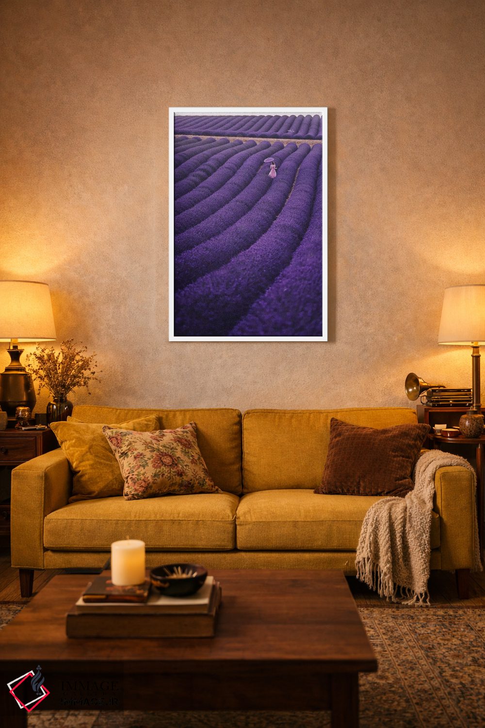 تابلو دکوراتیو "خواب های اسطوخودوس" اثر هوبوپیبا - D1W